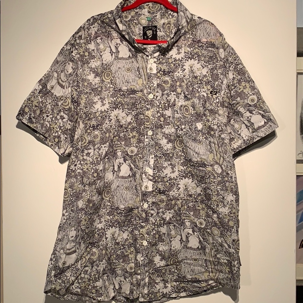 LOST AT SEA Button Down Shirt